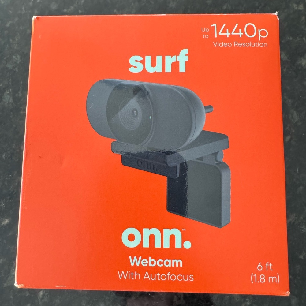 Onn Surf Webcam with Autofocus